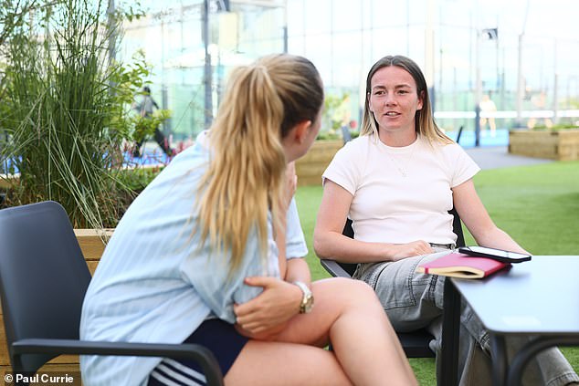 Hemp tells Mail Sport she would 'run through a brick wall' for her team