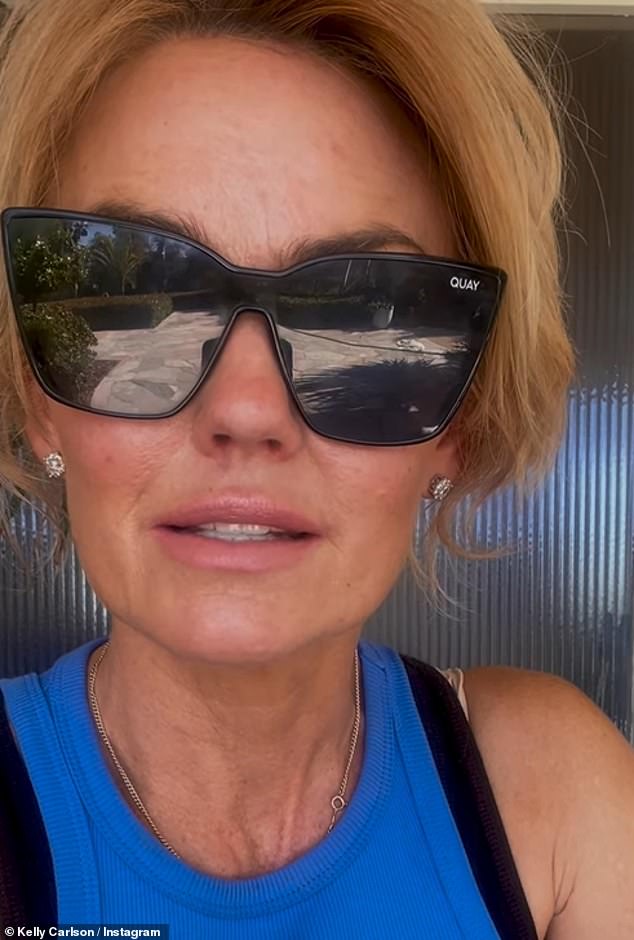 Julian's longtime Nip/Tuck love interest Kelly Carlson disclosed in an Instagram video that she had 'just heard' of his death and was 'completely shocked and saddened by it'