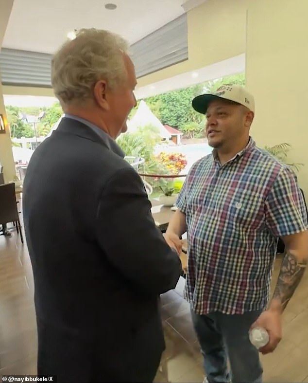The Maryland Senator, who visited Garcia in El Salvador, said that he 'did not' sense any abuse during their meeting, according to an April 18 interview