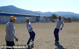 Video shows him comfortably participating in recreational activities like soccer, fishing, and gardening