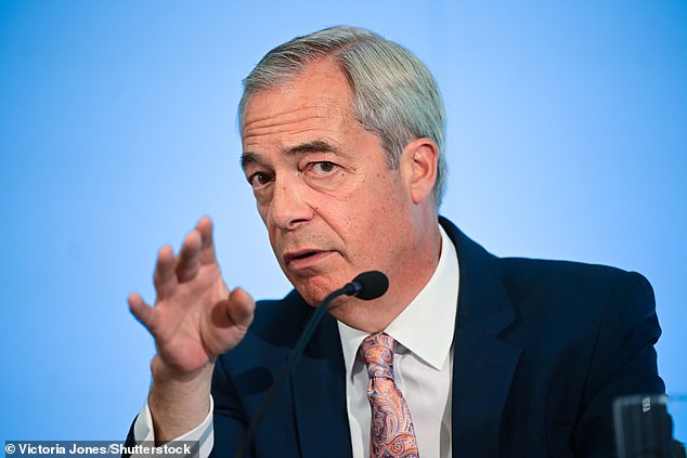 Speaking about his time leading the Conservative Party, Mr. Johnson pointed out that Reform's popularity in the polls was practically non-existent when he was in charge