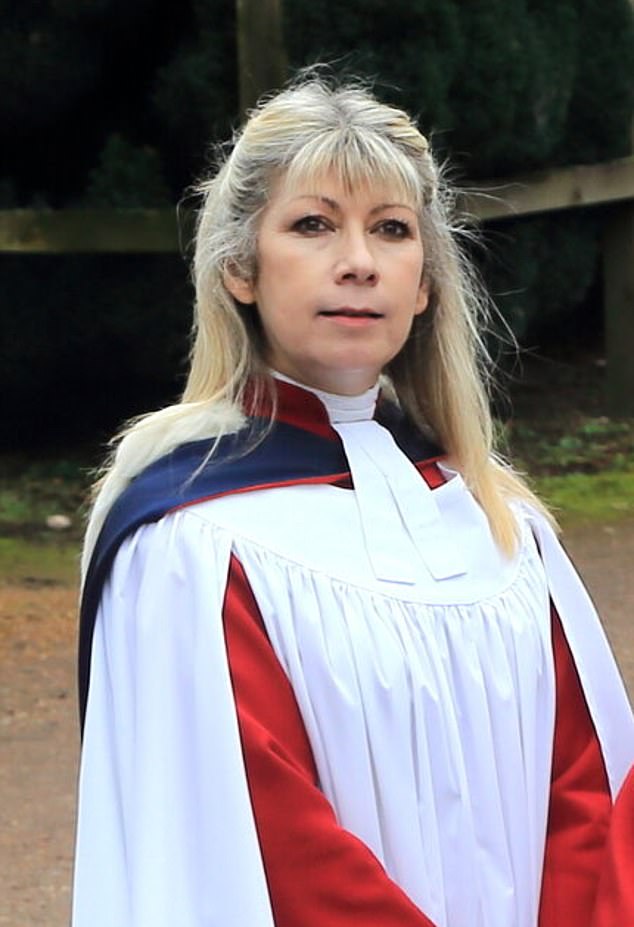 Dr Claire Stewart has served as choirmaster for 12 years and is described by parishioners as 'hugely adored' and under immense pressure as the rift deepens