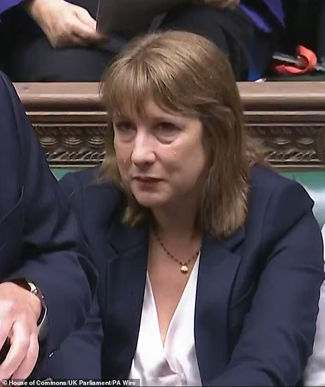 It’s a nightmare for Reeves, writes Neil. She derailed a nascent recovery with £40billion of tax rises in her first Budget. No wonder Reeves looked so distraught