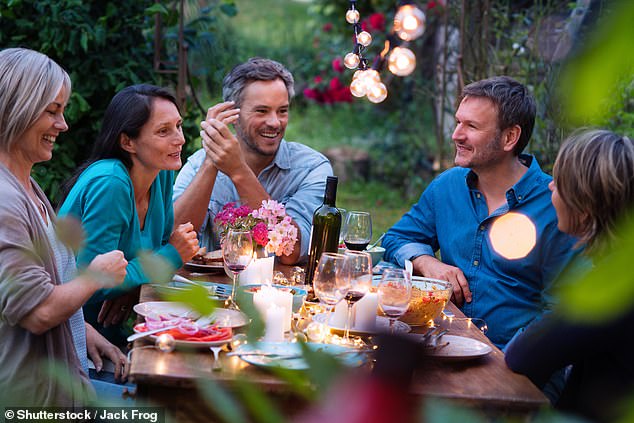 Nearly three in ten (29 per cent) Brits who have recently thrown a soiree say they have been annoyed at having cooked a delicious meal, only for guests to push food around their plate (stock image)