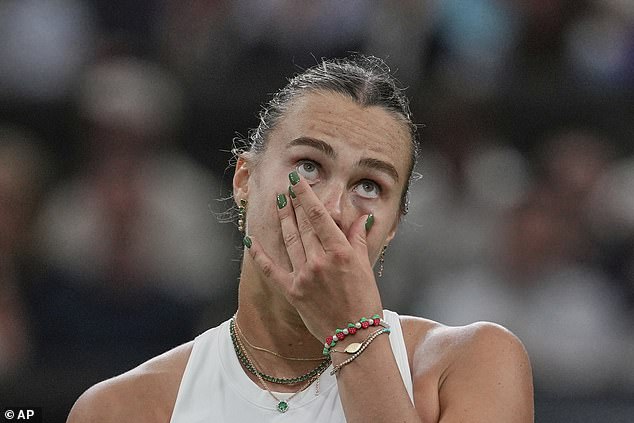 Sabalenka rattled off five games in a row to seal the match but it did not feel as if Raducanu had lost the game