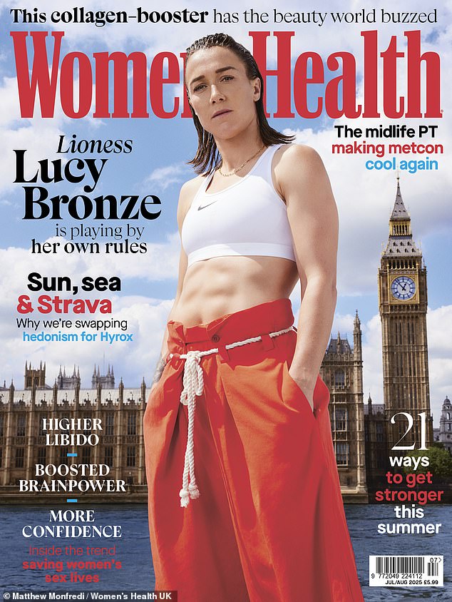 Lucy Bronze, 33, hasn't let her neurodiversity hold her back and her focus on football has paid off after she reportedly took home £200,000 a year while playing at Barcelona