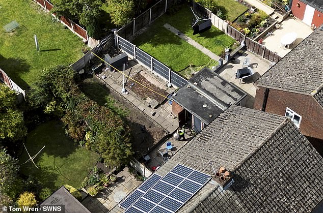 During the trial the court heard how the killer fled the scene of the murder by scaling garden fences before going to the home of a friend where he played video games