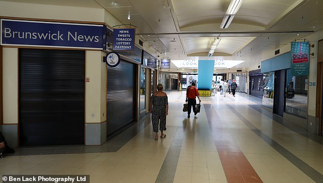 Only three shops remain - and all are due to follow the rest into closure soon