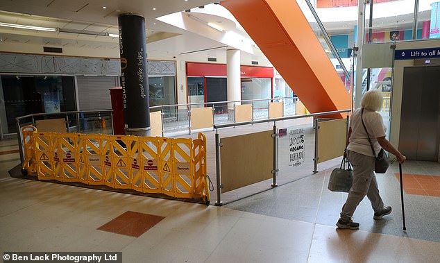 Locals say that on the rare occasions they do shop in town, they avoid the shopping centre