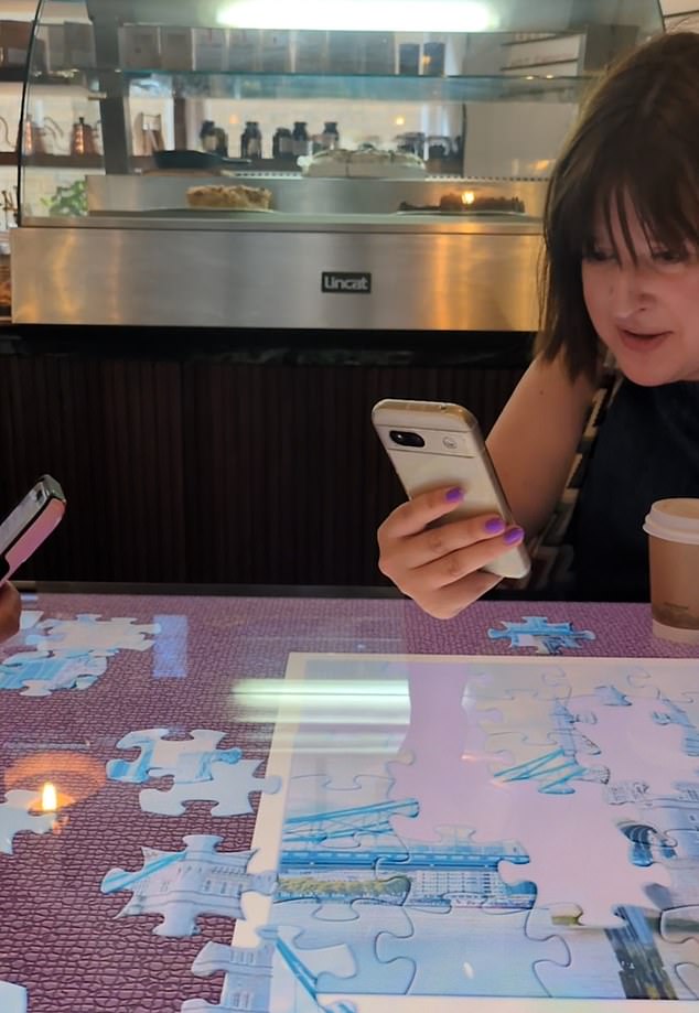 Joined by my two friends, and my friend's seven-year-old son, the four of us headed into London, where you're guided to a series of checkpoints through messages on Whatsapp
