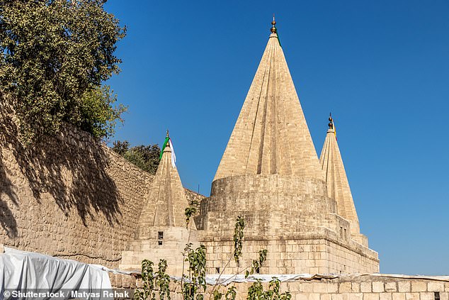UNESCO World Heritage Site Lalish temple, which dates back 4,000 years, in the city of Erbil