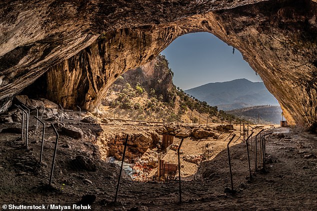Sights: a view of Shanidar cave, one of the stops on Molly's journey through Iraqi Kurdistan