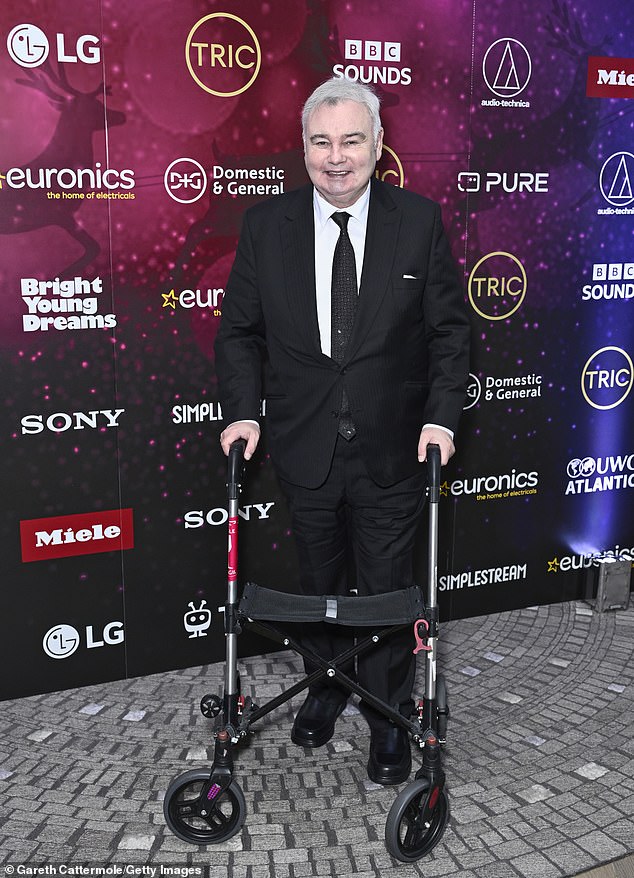 The TV star has been battling with a number of health problems over the recent years, including a double hip replacement surgery, slipped discs and ongoing spinal problems