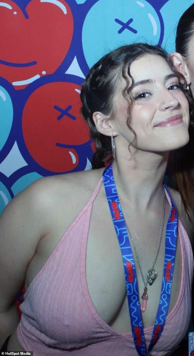 Rachael (pictured) has described her torment when her mother unknowingly wrote a letter in defence of Freitas