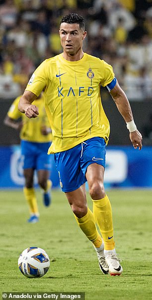 Ronaldo netted 44 goals for Al Nassr during the 2023/24 season at the age of 38