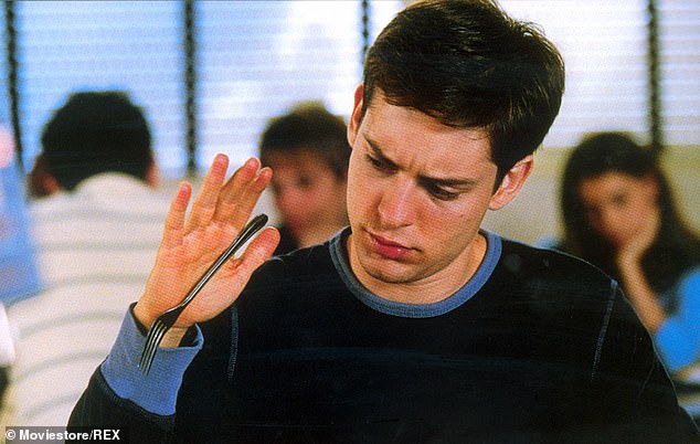 In his final appearance as Peter Parker in Spider-Man 3, Tobey was 27 but supporters had no qualms with him playing a character 12 years his junior thanks to his youthful-looking face