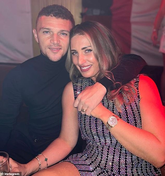 Ex-England international Trippier confirmed his separation from wife Charlotte last week