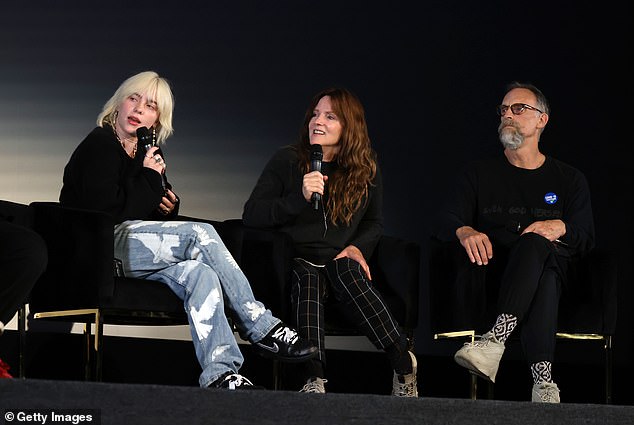 Fans flooded social media with comments, gobsmacked at the discovery, with one writing: 'Both of her parents are actors'