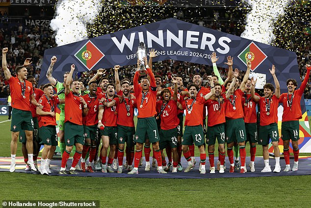 Jota was part of Martinez's Portugal side last month that were crowned Nations League winners