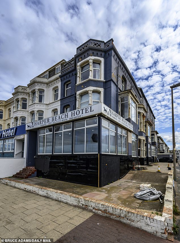 Visitors told of how the empty buildings were a sign of a town left 'unloved'