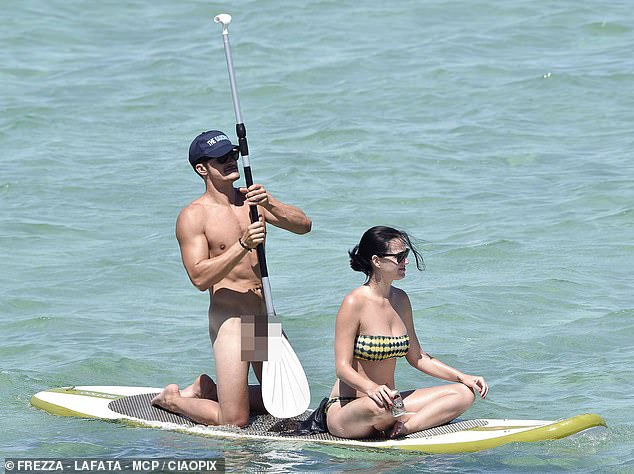 Pictures of Orlando nude paddle boarding in Sardinia, Italy went viral in 2016 and saw him nicknamed, ‘The Tripod’