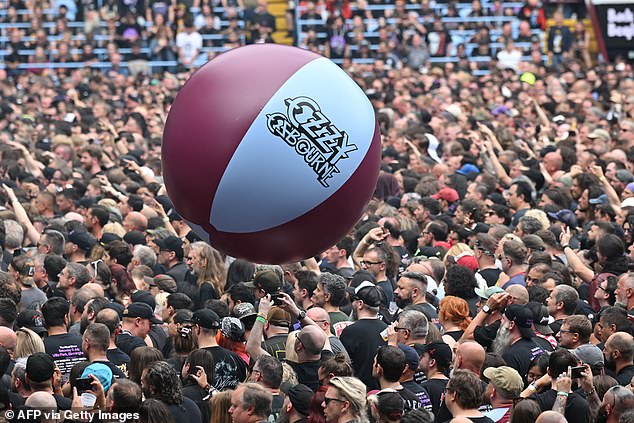 The anticipation was palpable in Ozzy's hometown just hours before his epic show as a string of legendary rock bands took to the stage for the Back to The Beginning concert