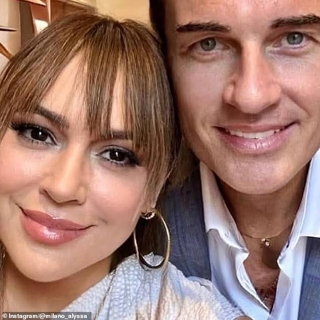 Her post included selfies with her former co-star, along with other snaps taken over the years
