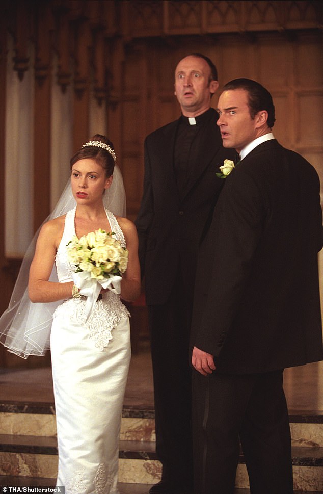 Alyssa and Julian's characters on Charmed were even briefly married on the show