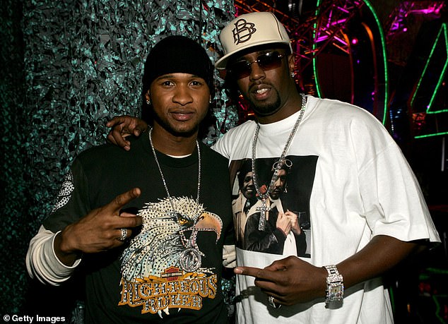 Despite alluding to plenty of debauched behavior ¿ which he said he wouldn't share with his children ¿ Usher has stayed mum about Diddy since he went on trial; seen in 2004 in LA