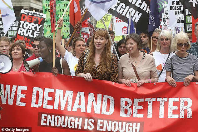 Ms Rayner¿s political opponents point out that she has received thousands of pounds in donations from unions which will benefit from the legislation.