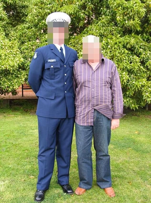 The Victoria police officer has been stood down from normal duties and moved to a different unit after Lisa Lewis accused him of using state CCTV to stalk her
