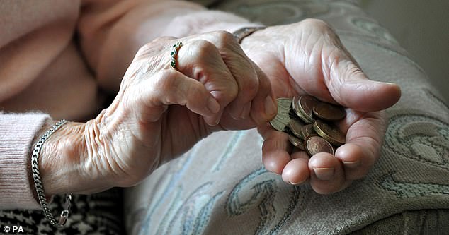 The extraordinary prospect, which threatens to spark a 'grey revolt' among furious older voters, arises because the personal allowance ¿ the level at which income becomes taxable ¿ is stuck at £12,570 at least until 2028 (Stock Image)