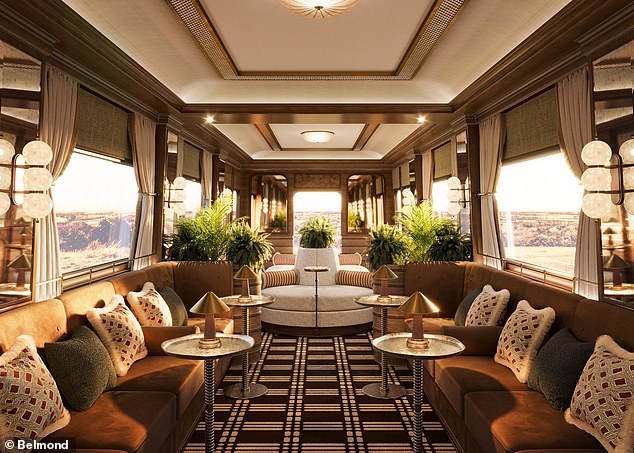 Instead of departing on Friday, the ten-coach train, rebranded with bespoke fitted carpets, plush furnishings and commissioned artworks, was returned to a depot near Southampton for 'final refinements'