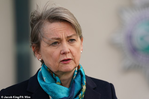 Home Secretary Yvette Cooper (above) said France were bringing in 'important new tactics to stop boats that are in the water'
