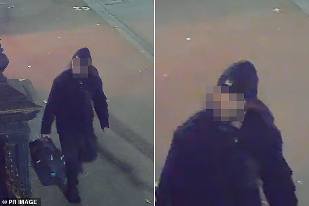 The arrest comes after police released on Saturday an image of a man they wished to speak to over the alleged arson attack