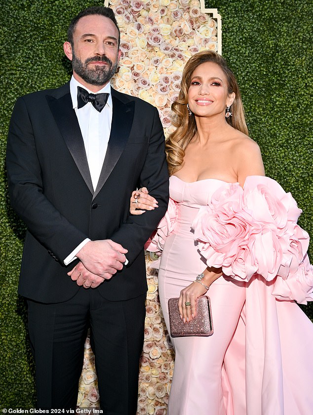 The former couple tied the knot in 2022 after rekindling their romance but last year in August, Lopez notably filed for divorce on their second wedding anniversary; seen in 2024 in Beverly Hills