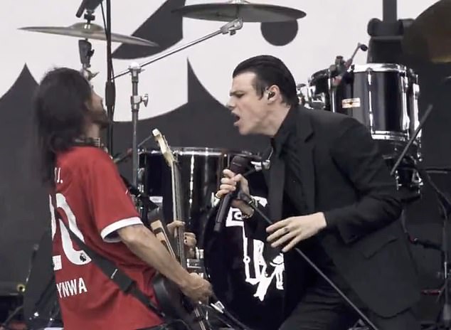 The emotional tribute came after support act Yungblud also dedicated a song to Jota while taking to the stage just hours before Ozzy, while Nuno Bettencourt wore the Liverpool strip