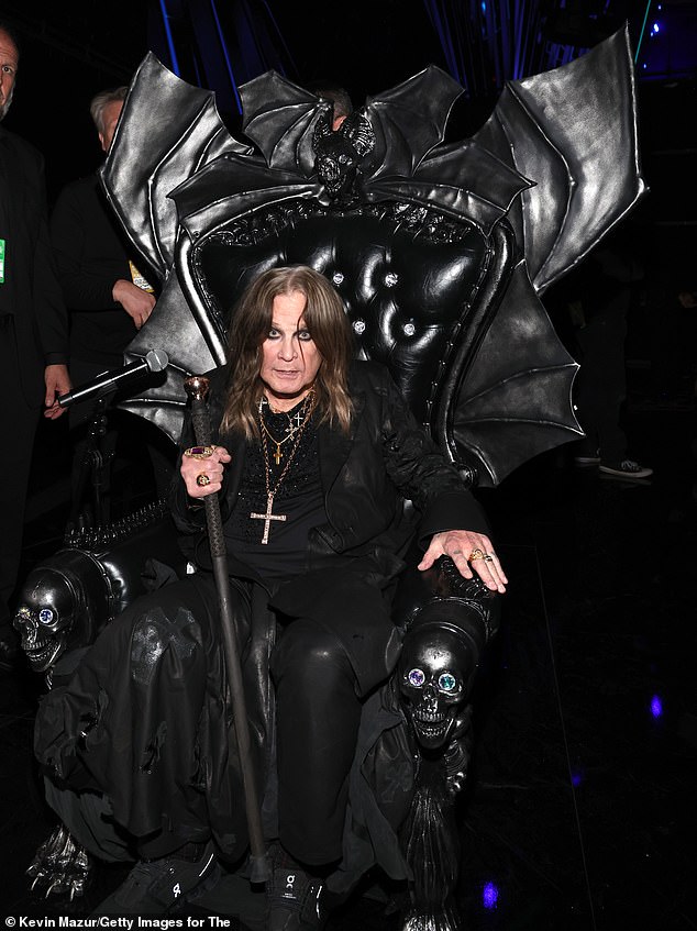 Ozzy (pictured in 2024) has undergone seven surgeries in the past five years, including a fourth spinal operation in September 2023, and has been battling Parkinson's disease
