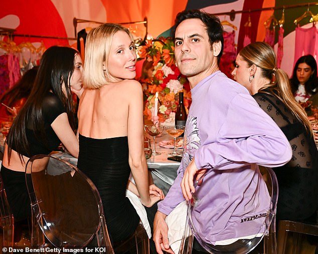 King Charles' goddaughter, 28, who split from the Cowdray Estate heir in late 2023, has been joined on her family's Greek holiday by Argentine businessman Martin Pacanowski (pictured)
