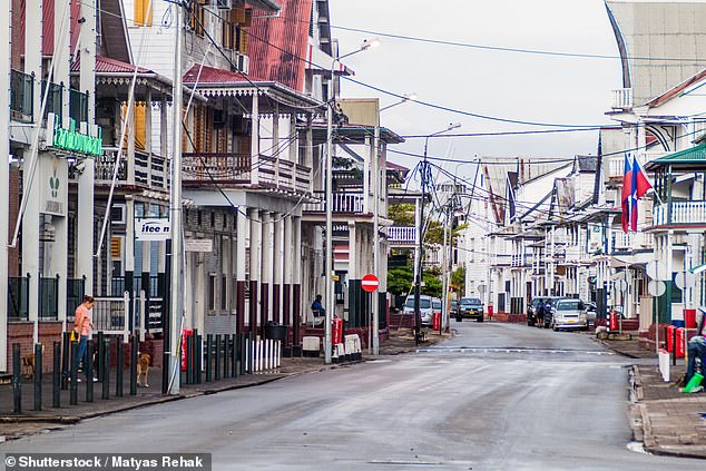 The nation is a former Dutch colony but has remained far off the tourist trail