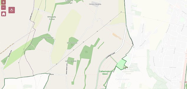 A quick Google search of the South Downs National Park boundaries shows the hilltop firmly inside the park