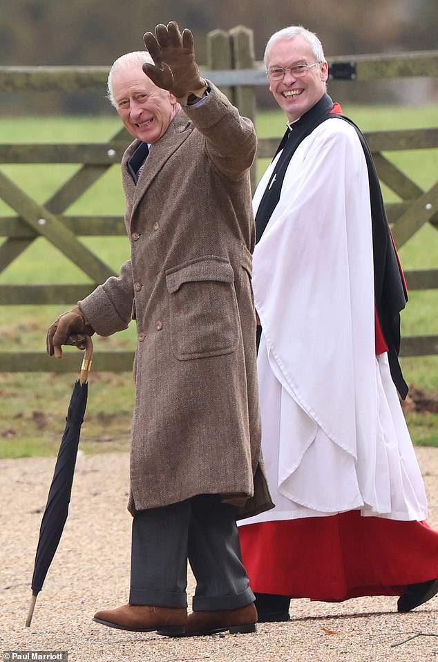The issue apparently blew up after the Rev Canon Paul Williams, right, tried to bring in steps to modernise the choir and music at the church