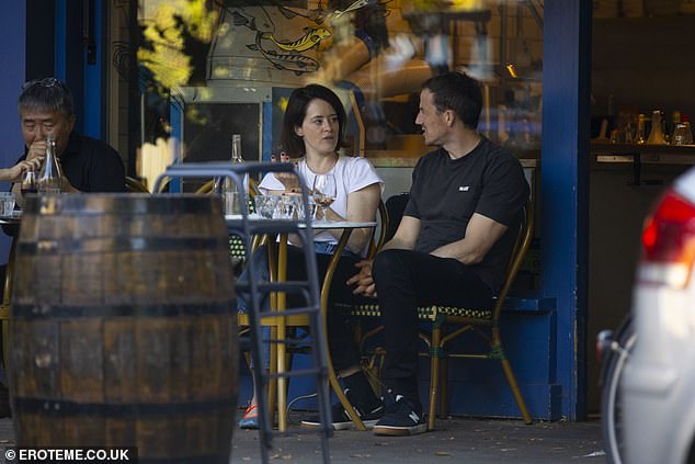 It is her first public relationship since her 2018 break-up with The History Boys actor Stephen Campbell Moore, the father of her daughter Ivy Rose