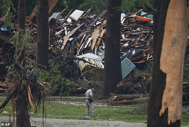 The National Weather Service has warned that Austin is next in line for biblical floods as Kerrville is swamped under dangerously high waters that have swept children down a river, devastated families, and ruined homes
