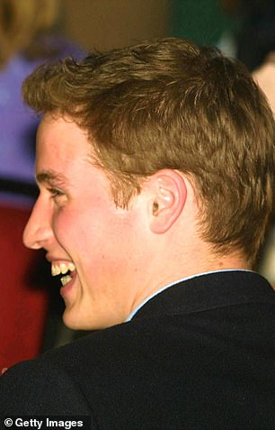 William attends a student fashion show in which Kate Middleton was a model