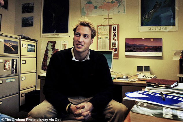 William was apparently wary of avoiding eye contact with strangers and pointedly declined invitations to join university clubs