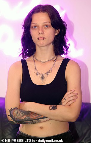 Tattoo artist Jasmin Stevens