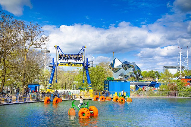 Located near Poitiers in the Vienne region of western France, Futuroscope is one of France's largest theme parks, attracting more than two million visitors a year