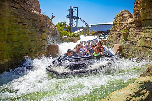 The ride ¿ which comes with splashes and surprises ¿ officially launched last month