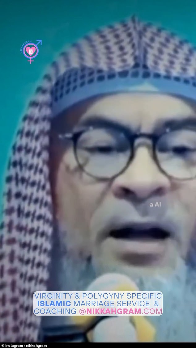 In one video, men are advised to beat their wives if they are disobedient